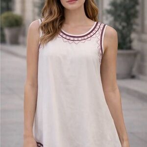 Lulu's Embroidered Mini Dress